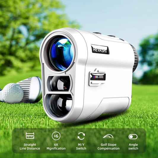 Golf Laser Rangefinder Rechargeable 600M/1000M 6X Magnification Monoculars Telescop Range Finder for Outdoor Sports