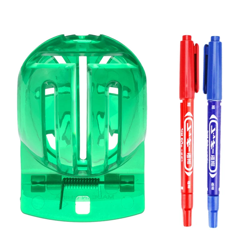 Golf Ball Line Marker Drawing Tool and Marks Pens Set Template Alignment Putting Marking Liner Tools Golf Training Accessories