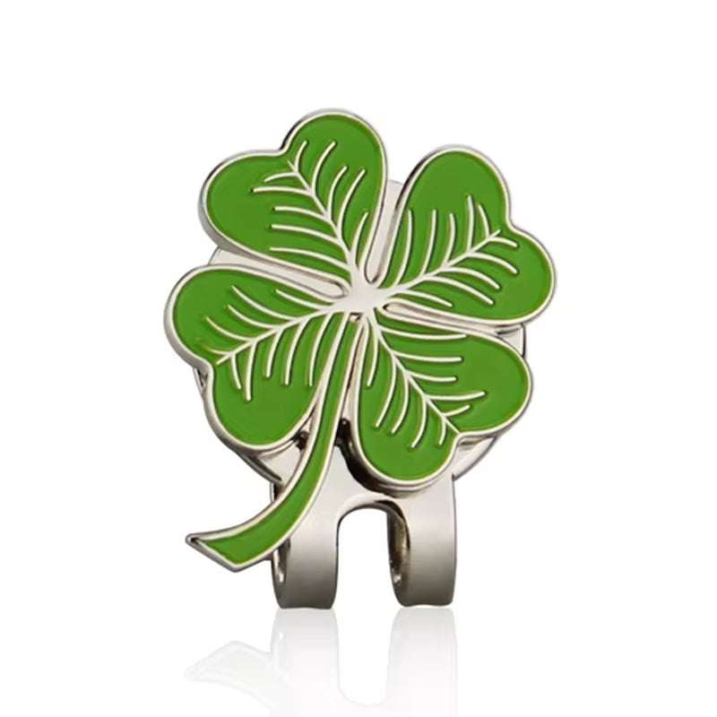 New Golf Ball Mark+Golf Hat Clip Magnetic Alloy Marker Golf Accessories Eagle Tiger One Putter Flog Wine Glass Lucky Clover