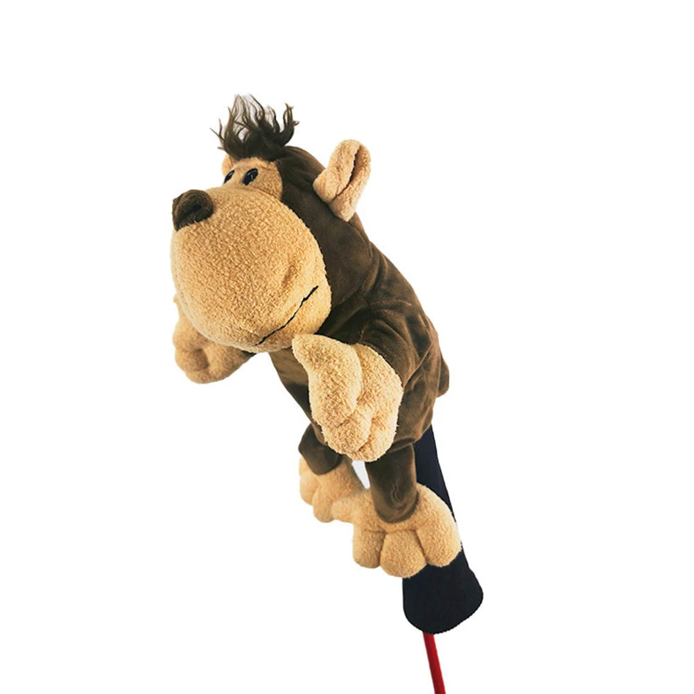 Animal Golf Club Headcover for Driver,460Cc Fairway Golf Accessories Golf Headcover Protector,Golf Wood Cover Noverty Cute Gifts