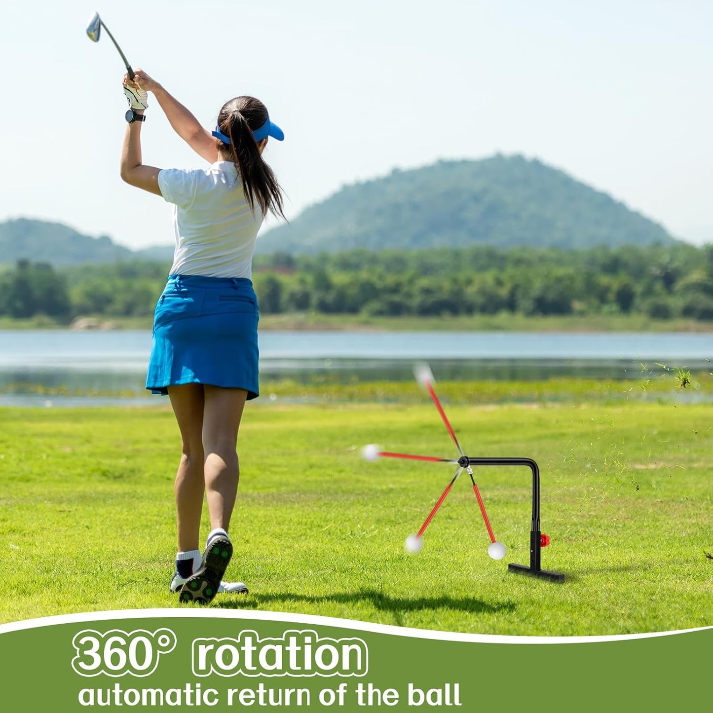 1 Set Golf Swing Trainer Training Iron Golf Practice Swing Groover with 3 Height Indoor Golf Practice Simulator Accessories Golf Swing Aid Practice Equipment for Golf Swing Training