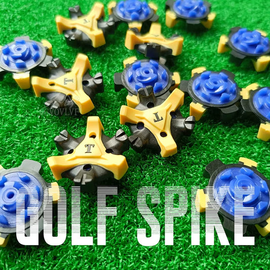 14Pcs Golf Shoe Spikes Stinger Screw Golf Shoe Spikes Replacement Thread Spikes Cleats for Golf Boots Golf Shoe Accessories