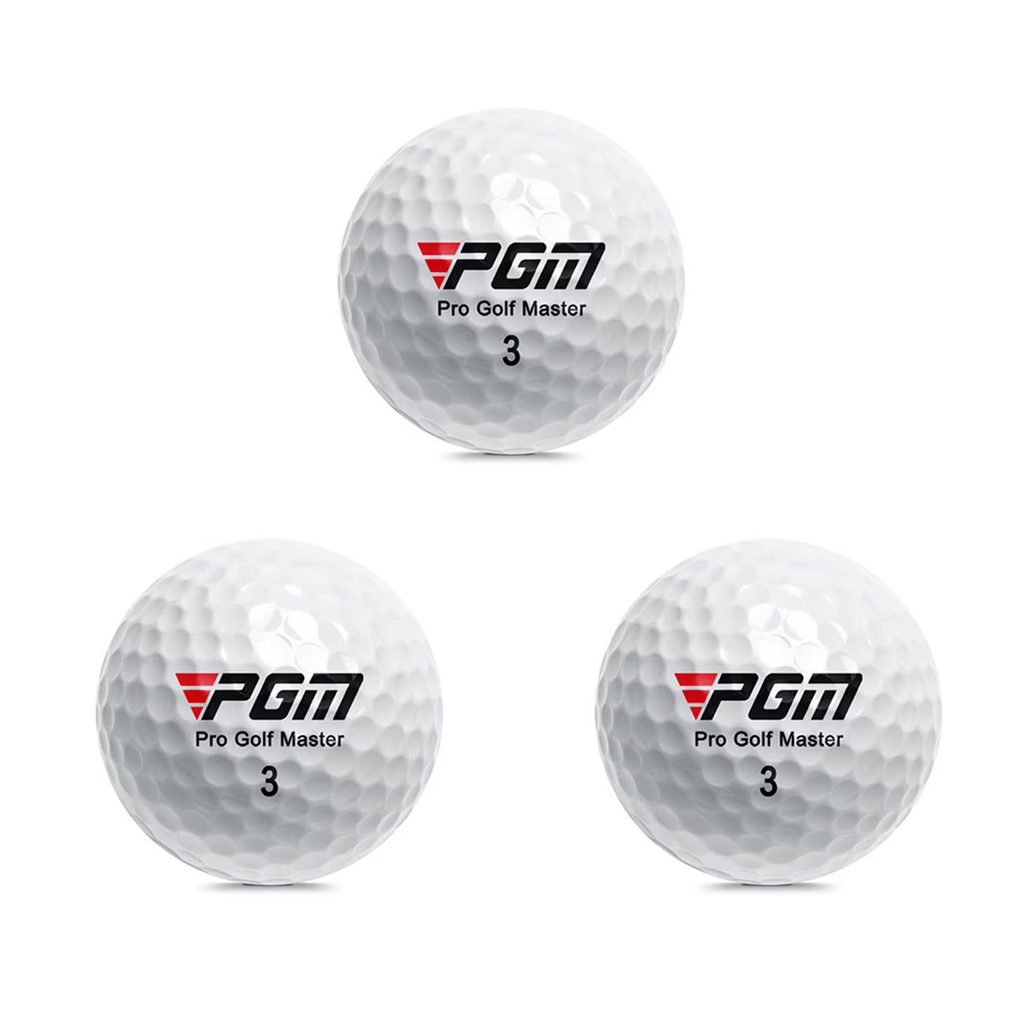Three-Layer Premium Golf Balls Practice Performance Golf Ball Training for Distance Straight Shots Golf Design for Golfers Sport