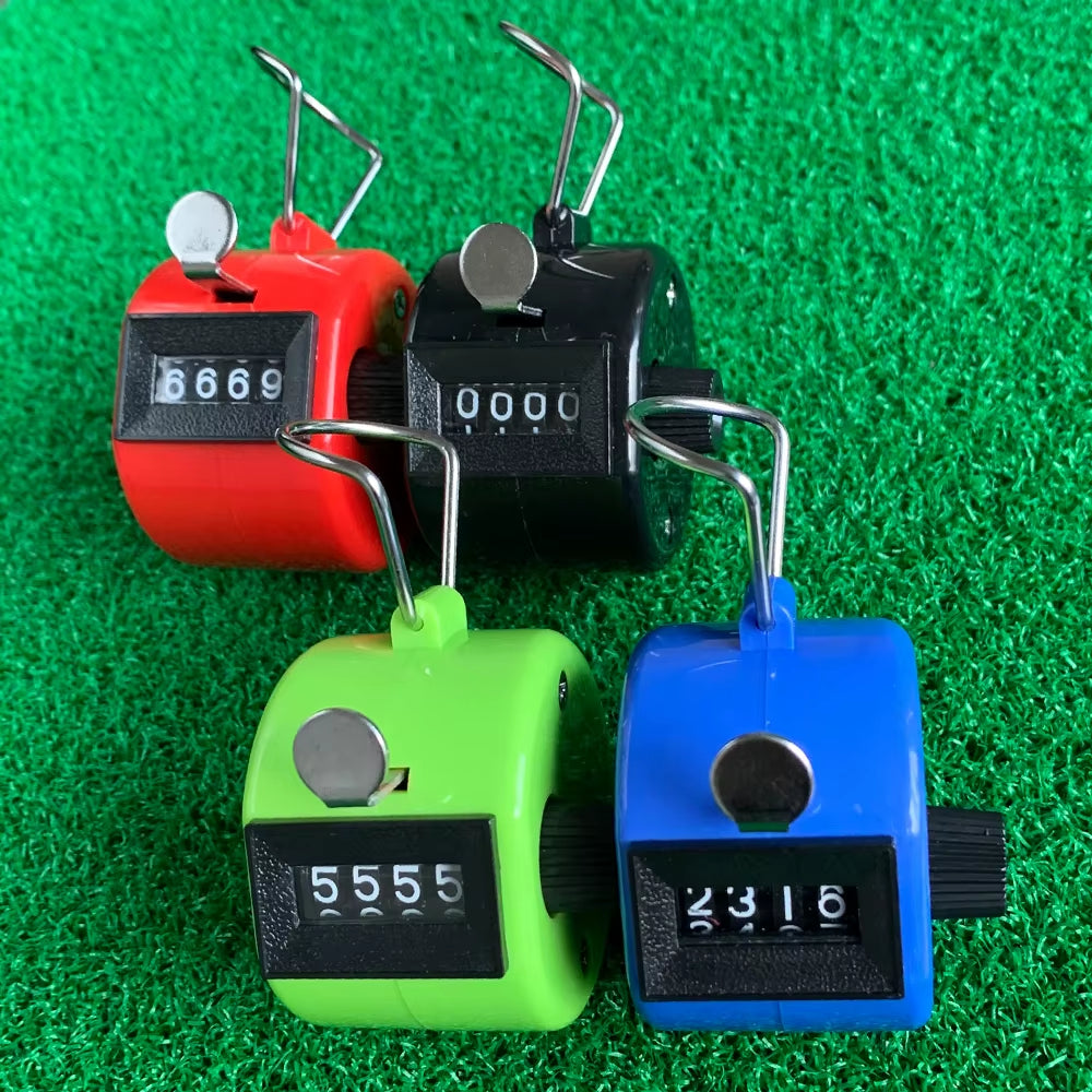 1Pc 4 Digit Number Golf Scorer Mini Portable Outdoor Golf Contra Easy Reset Reset Device Golf Accessories Sports Golf Counter