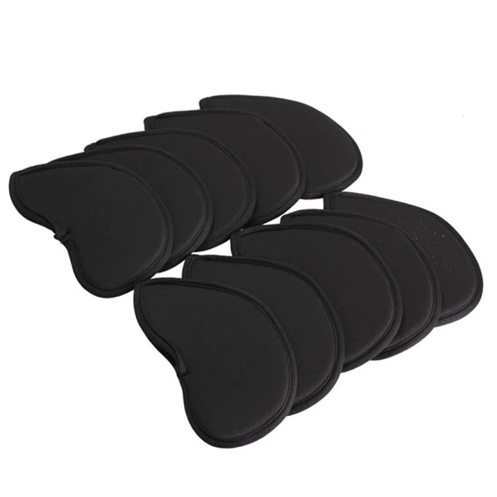 10Pcs Golf Shaft Protectors, Golf Accessories, Numeric Alphabet Printing, Dustproof, Waterproof, Fashionable and Convenient