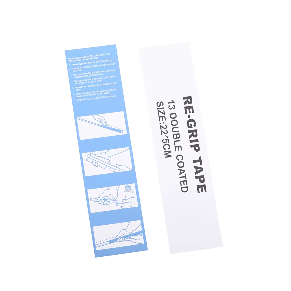 Golf Grip Tape Double Sided Adhesive Strips for Regripping Golf Clubs Installation Golf Grip Strip Putter Tape