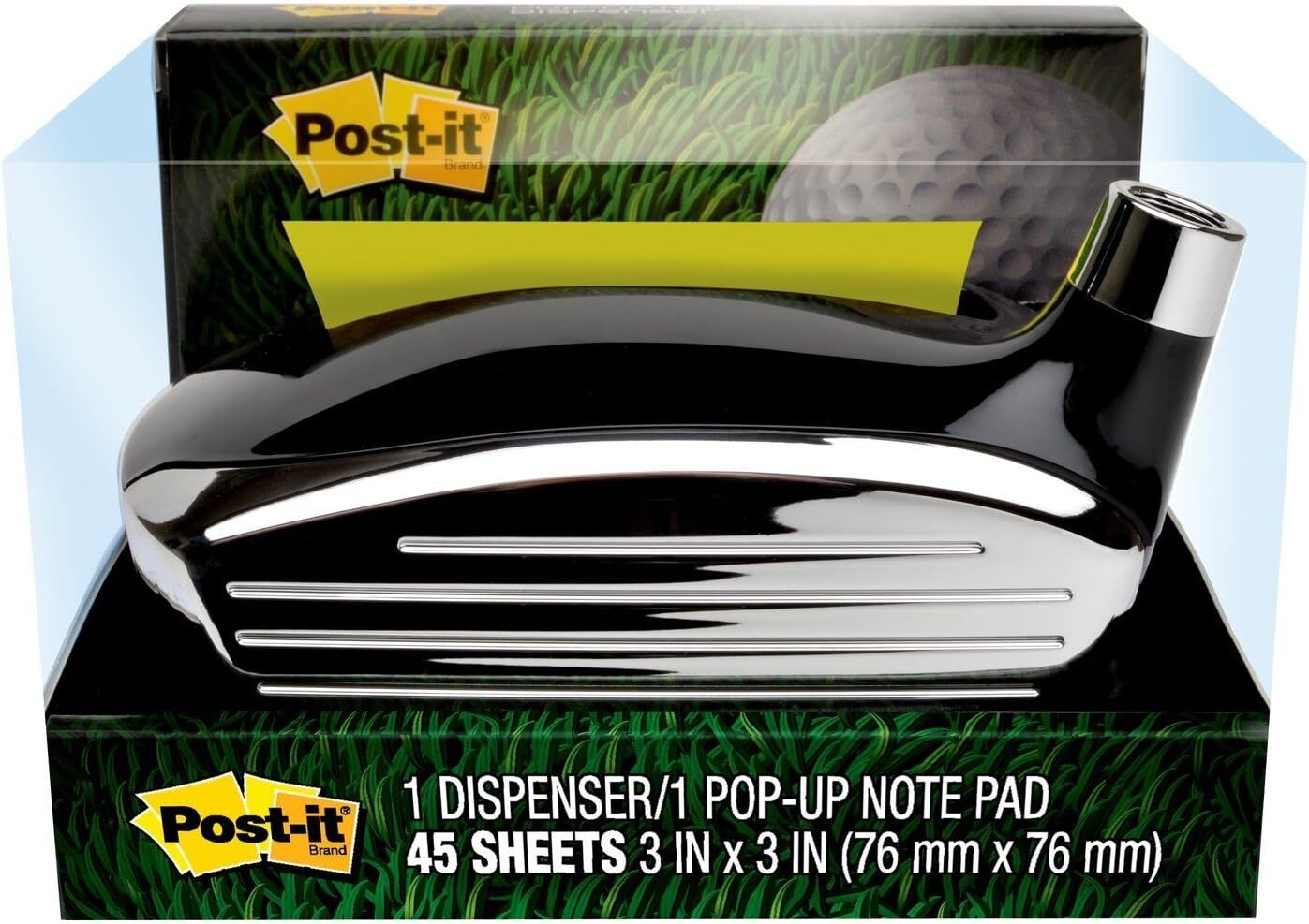 Golf driver Post-It Notes dispenser