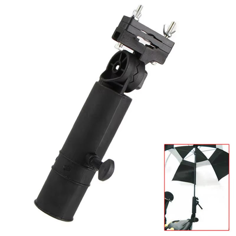 Outdoor Durable Golf Club Umbrella Holder Stand for Bike Buggy Cart Baby Pram Wheelchair Golf Accessories