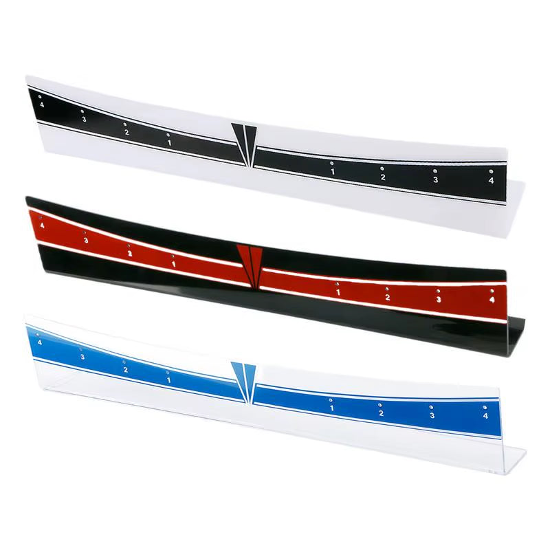 Golf Putting Track Board Golf Putter Trainer Track Guide Plate Golf Training Balance Correction Aid Trajectory Calibration Board
