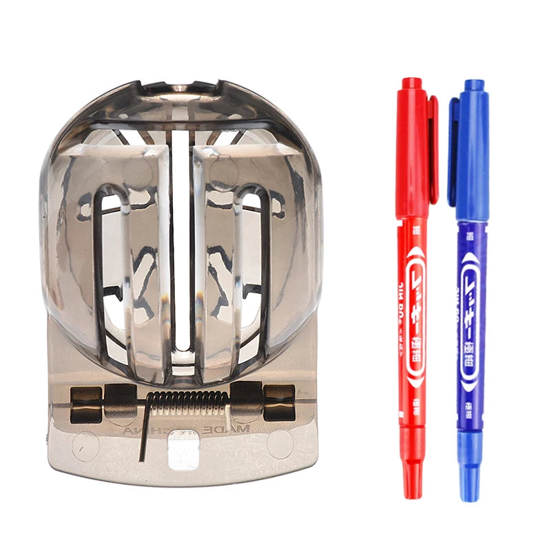 Golf Ball Line Marker Drawing Tool and Marks Pens Set Template Alignment Putting Marking Liner Tools Golf Training Accessories