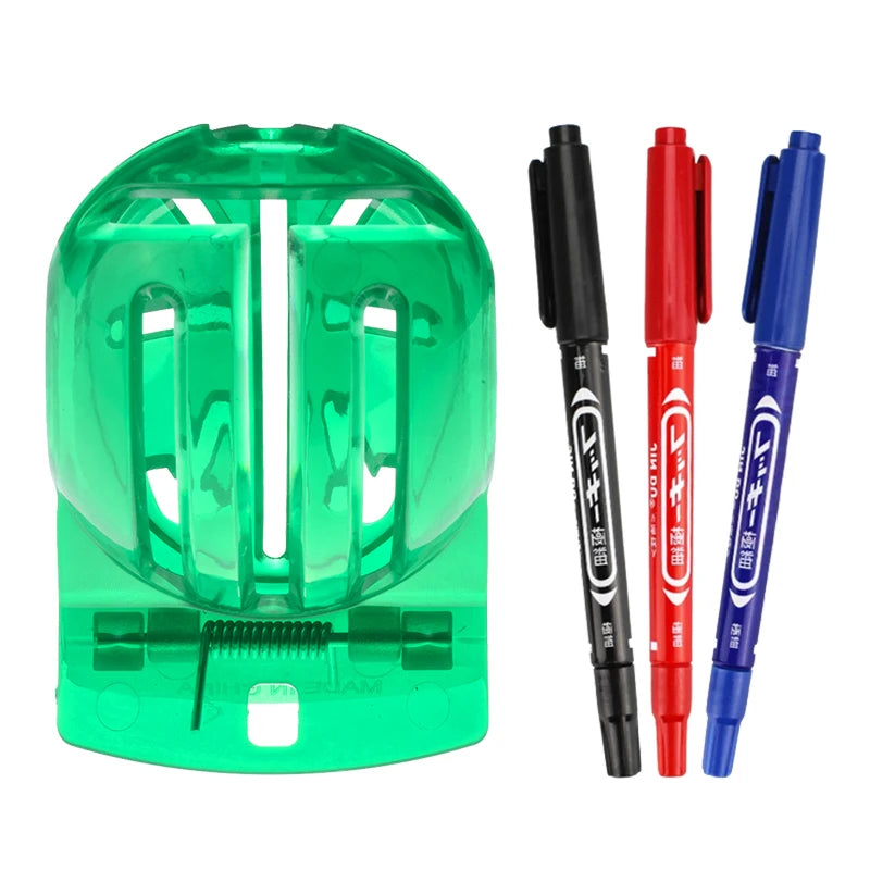 Golf Ball Line Marker Drawing Tool and Marks Pens Set Template Alignment Putting Marking Liner Tools Golf Training Accessories