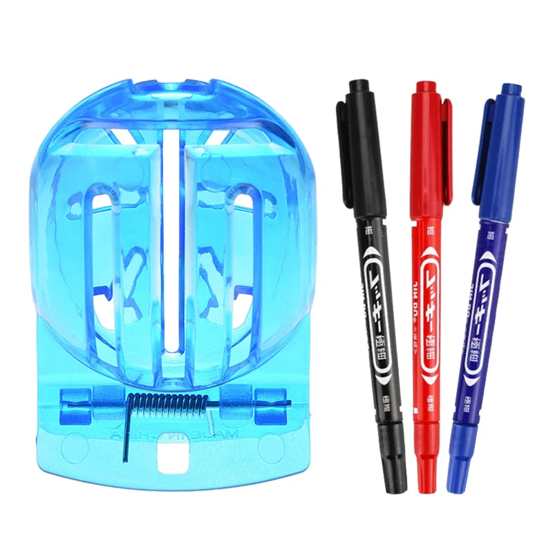 Golf Ball Line Marker Drawing Tool and Marks Pens Set Template Alignment Putting Marking Liner Tools Golf Training Accessories