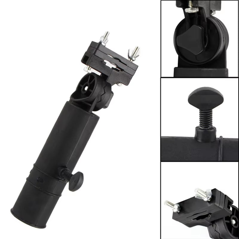 Outdoor Durable Golf Club Umbrella Holder Stand for Bike Buggy Cart Baby Pram Wheelchair Golf Accessories