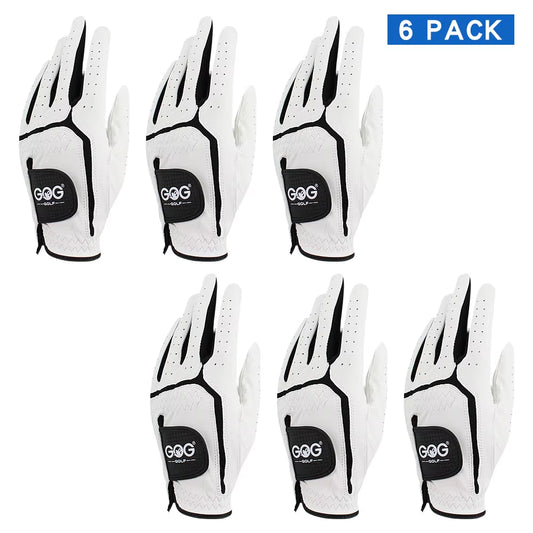Men's Golf Gloves - 6 pieces - Left hand only