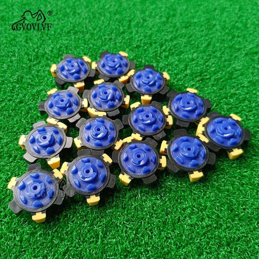 14Pcs Golf Shoe Spikes Stinger Screw Golf Shoe Spikes Replacement Thread Spikes Cleats for Golf Boots Golf Shoe Accessories