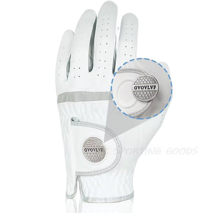 Men's Golf Glove with Magnetic Marker
