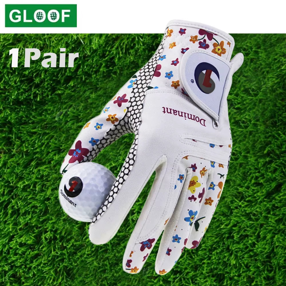 Ladies Golf Gloves - 1 pair