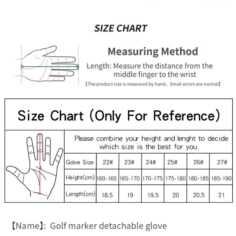 Men's Golf Gloves - single or pair