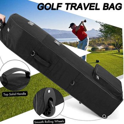 Soft Golf Travel Bag with Wheels