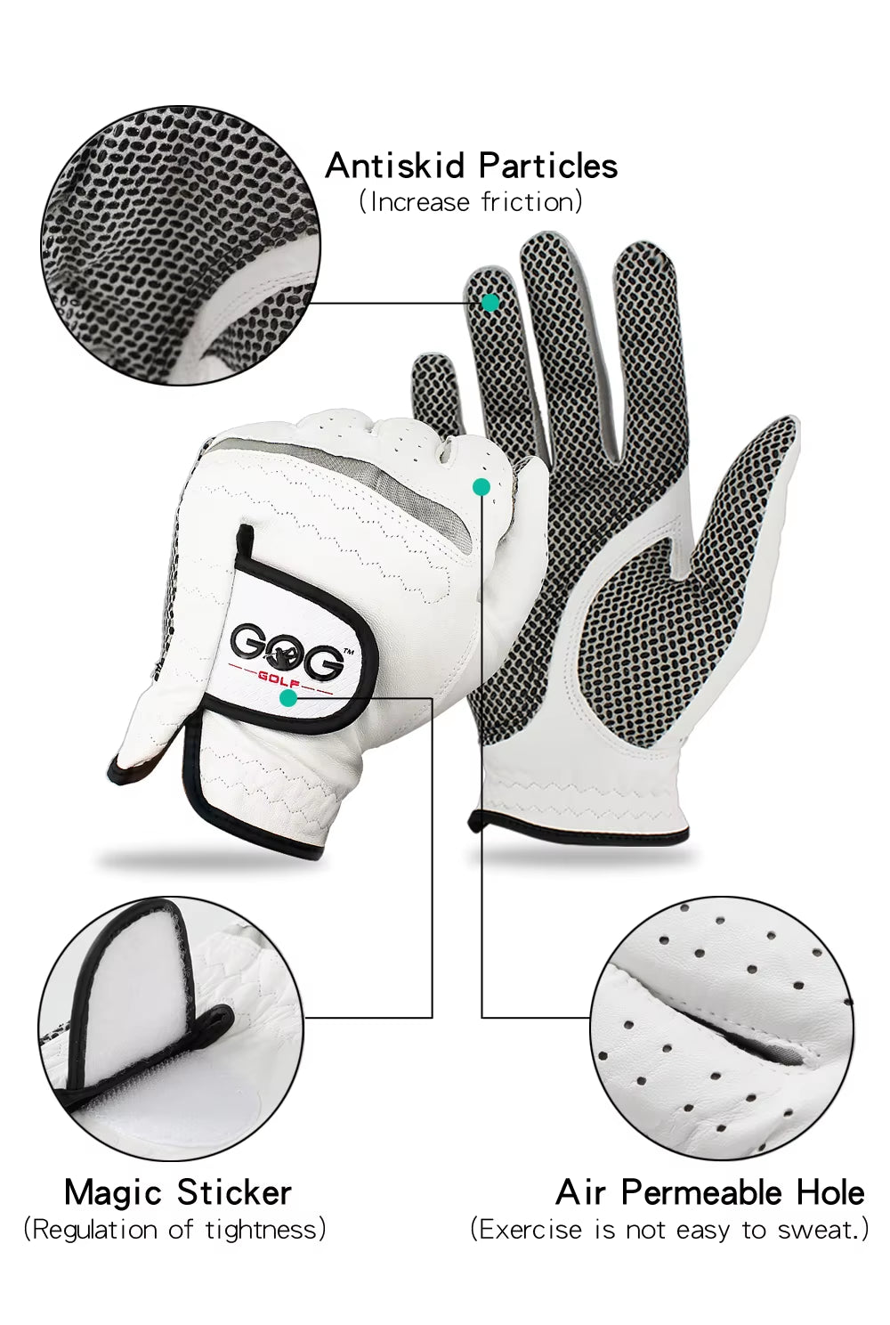 Men's Golf Gloves - single or pair