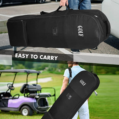 Soft Golf Travel Bag with Wheels