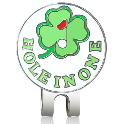 New Golf Ball Mark+Golf Hat Clip Magnetic Alloy Marker Golf Accessories Eagle Tiger One Putter Flog Wine Glass Lucky Clover