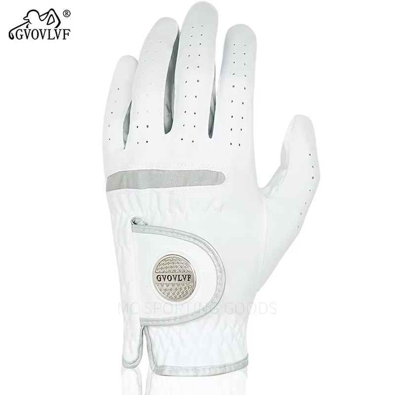Men's Golf Glove with Magnetic Marker