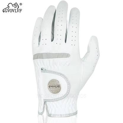 Men's Golf Glove with Magnetic Marker