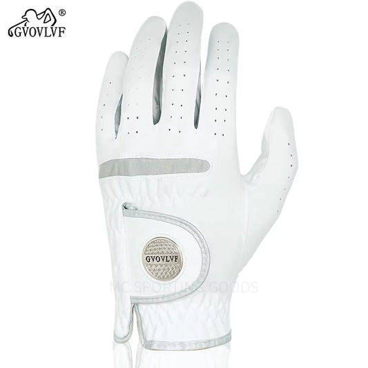 Men's Golf Glove with Magnetic Marker