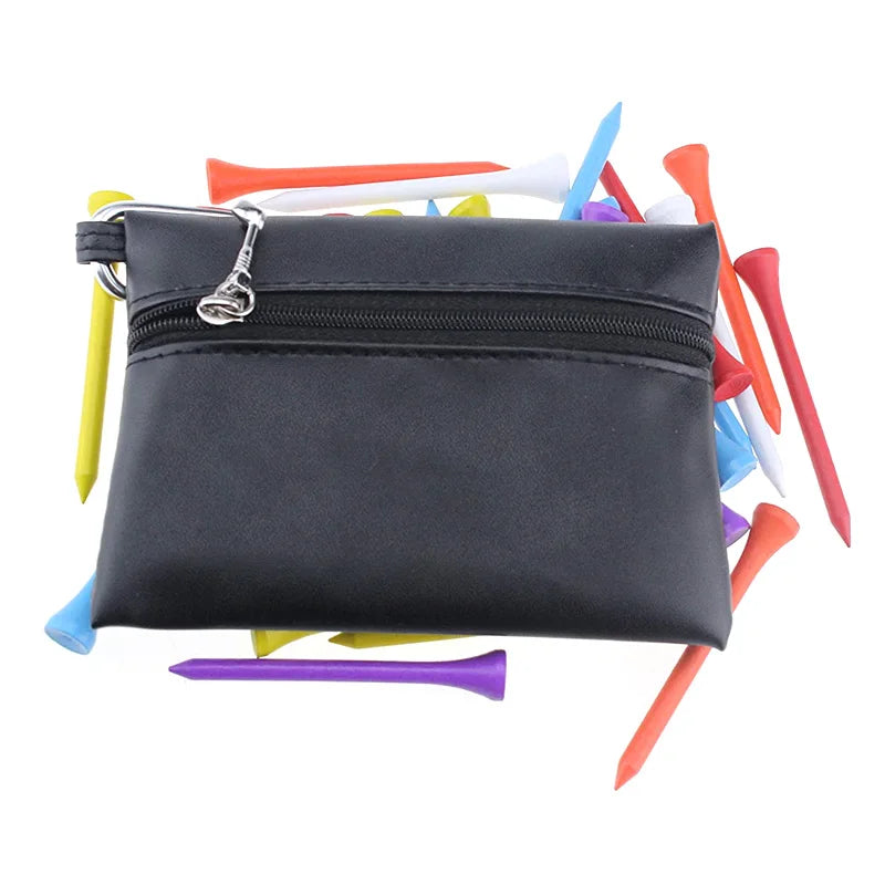 Golf Tee Pouch - Free Golf Wooden Tees