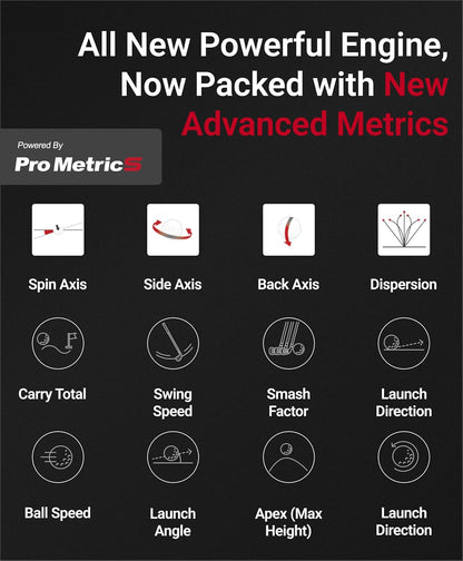 Golf Launch Monitor & 3D Driving Range Simulator