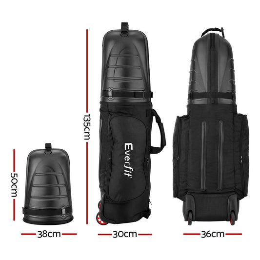 Everfit Hard Case Golf Travel Bag