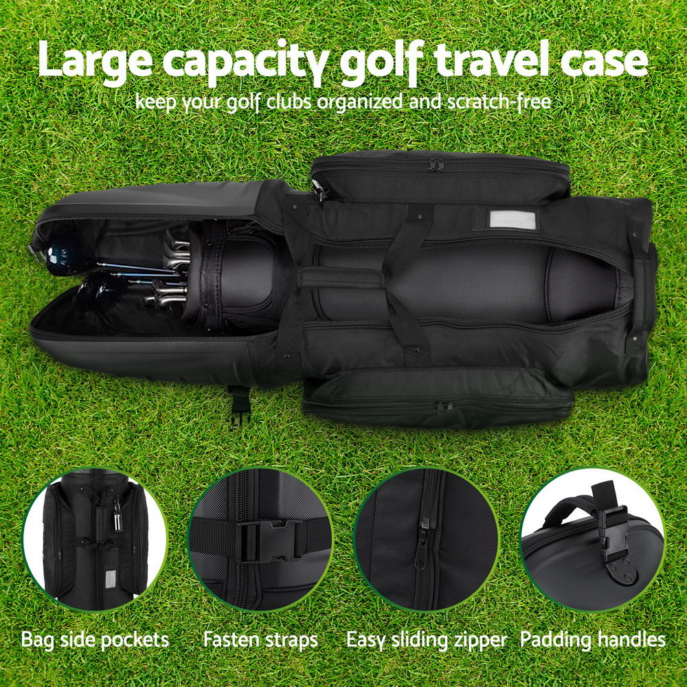 Everfit Hard Case Golf Travel Bag