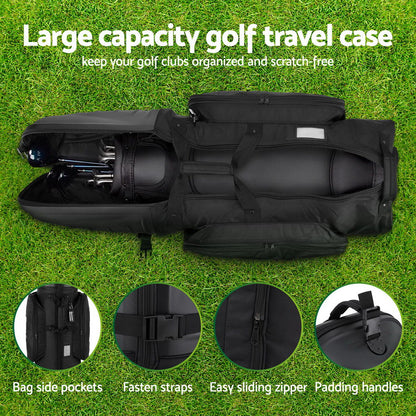 Everfit Hard Case Golf Travel Bag