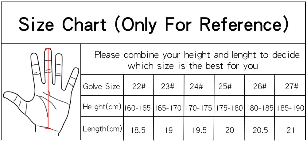 Genuine Leather Men's Golf Glove