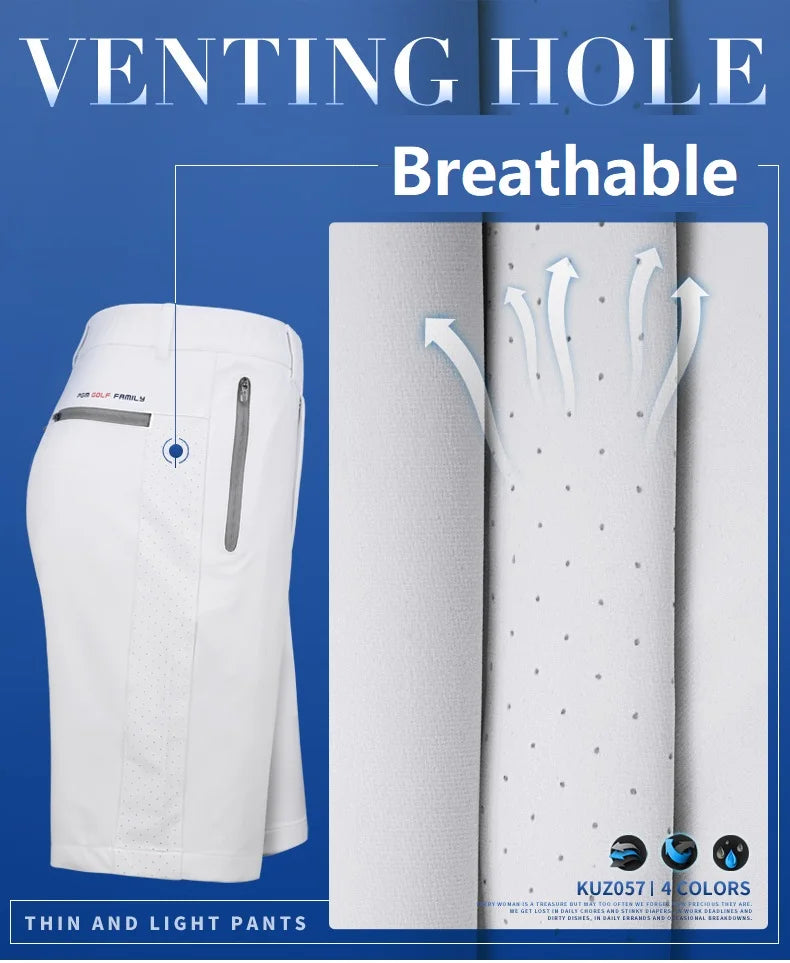 Men Summer Golf Shorts