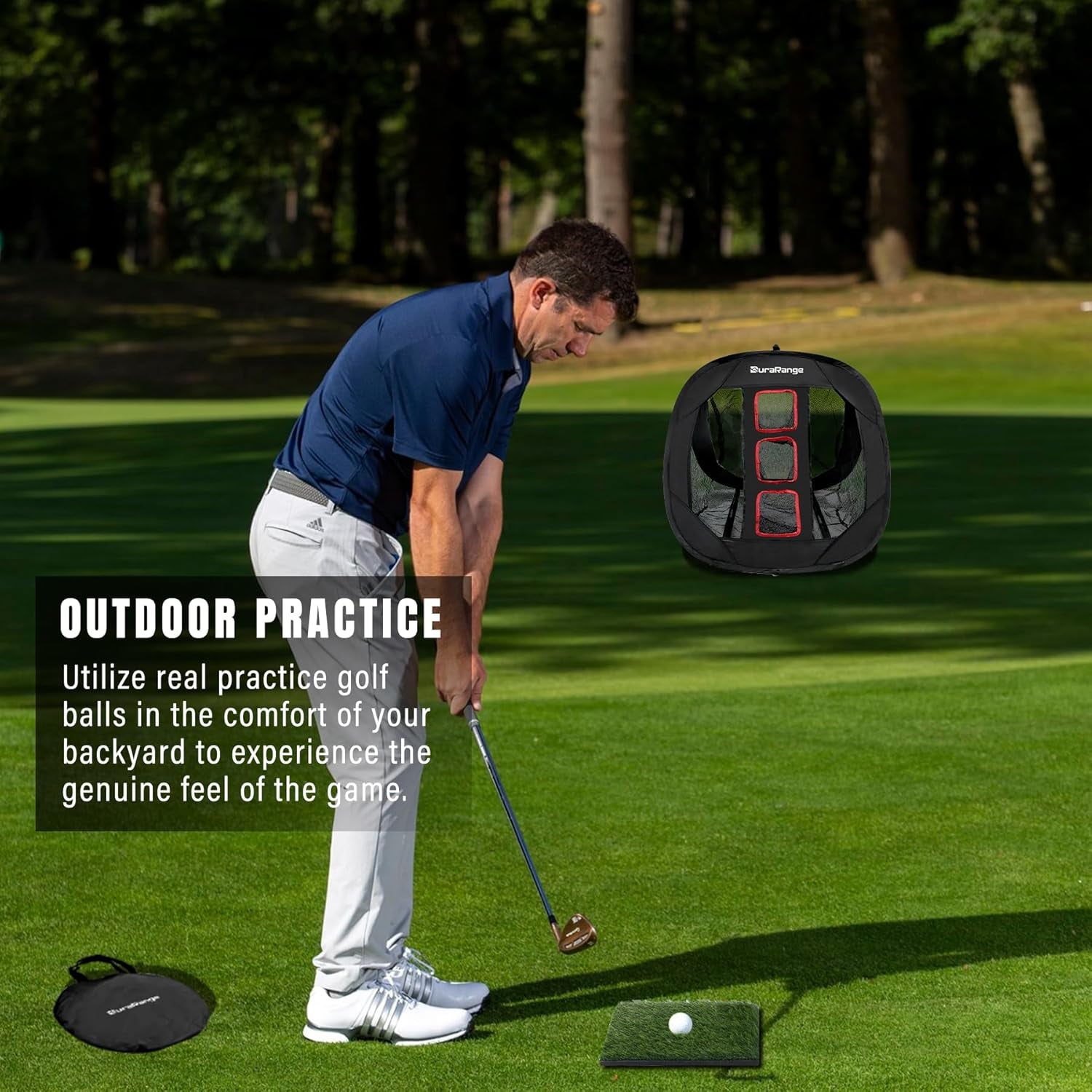 Pop-Up Golf Chipping Net