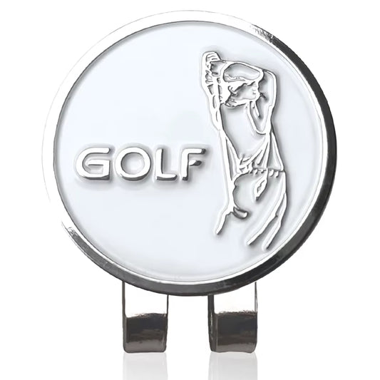 New Golf Ball Mark+Golf Hat Clip Magnetic Alloy Marker Golf Accessories Eagle Tiger One Putter Flog Wine Glass Lucky Clover