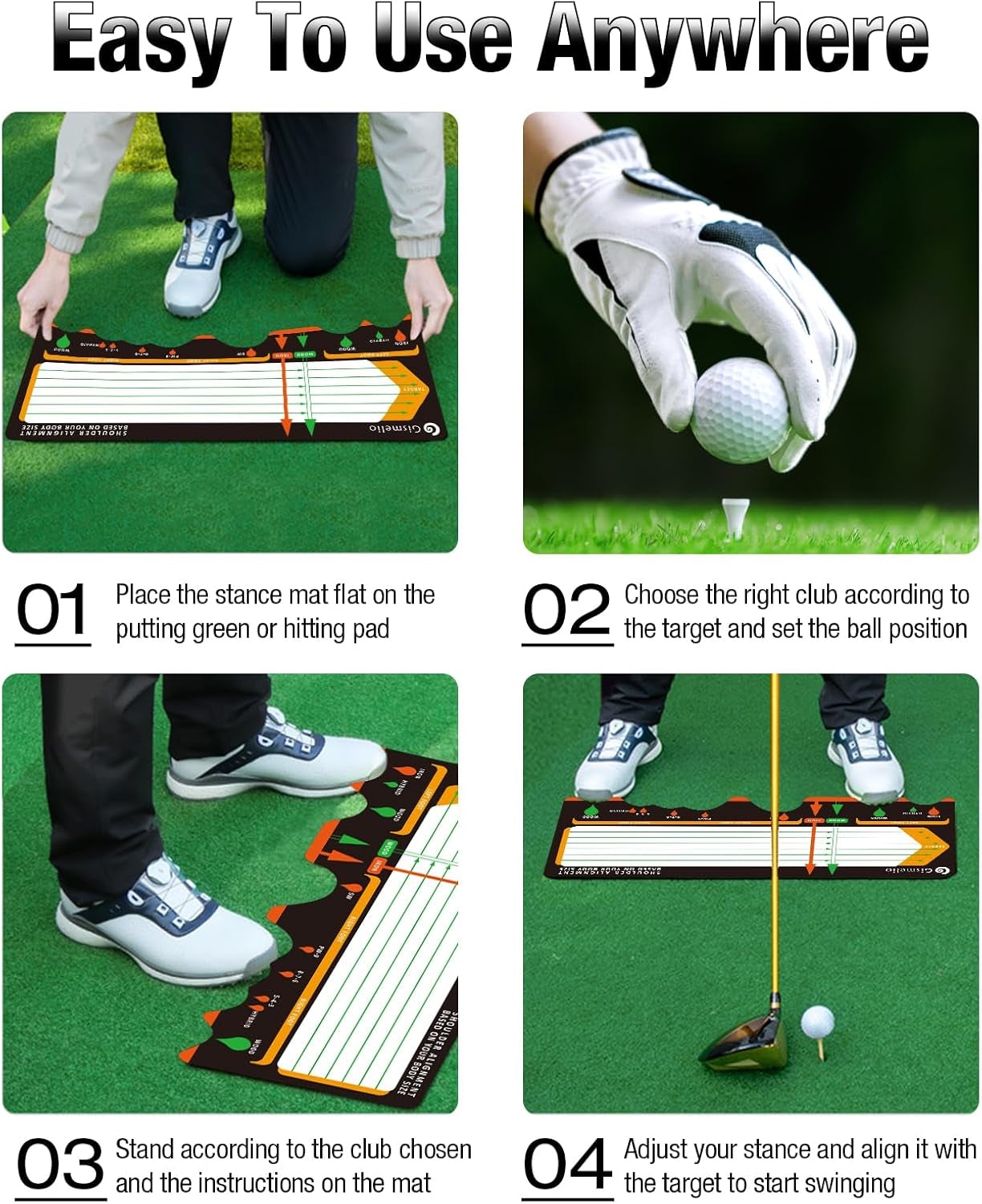 Golf Training Mat for Beginners