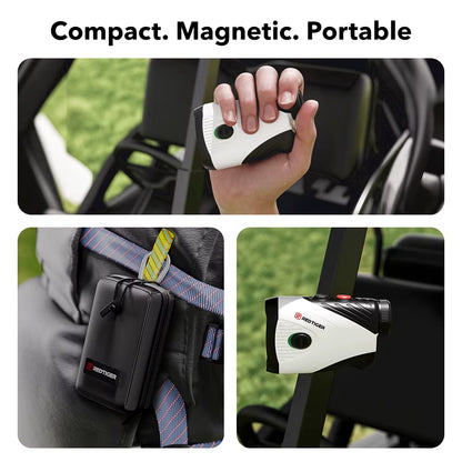 Golf Rangefinder with Slope 1000M 1200 Yards Laser Range Finder Golfing 7X Magnification Rechargeable Range Finders