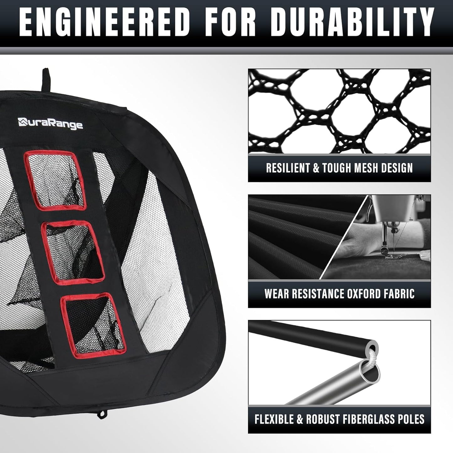Pop-Up Golf Chipping Net