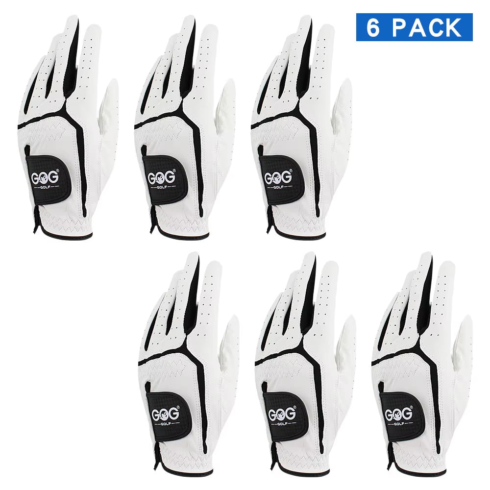 Men's Golf Gloves - 6 pieces - Left hand only