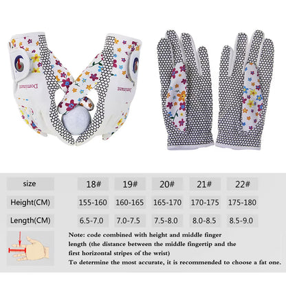 Ladies Golf Gloves - 1 pair